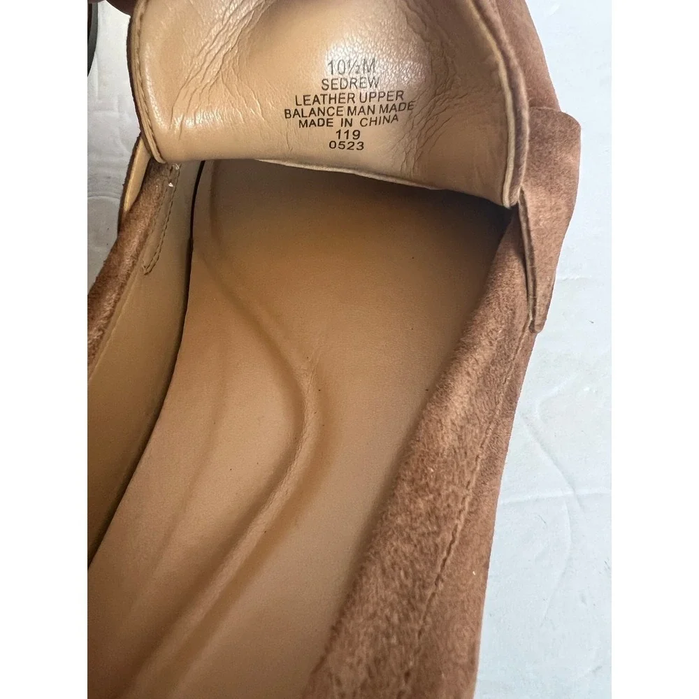 NWOT Easy Spirit Drew Brown Suede eFlex Tassels Slip On‎ Loafer Driving Shoe 10M